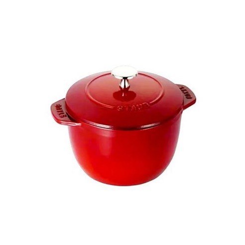 스타우브 꼬꼬떼 STAUB 라이스 주물 무쇠 양수 냄비 솥밥16cm 레드 171573, 스타우브 꼬꼬떼 라이스 주물 무쇠 양수 냄비 솥밥-16