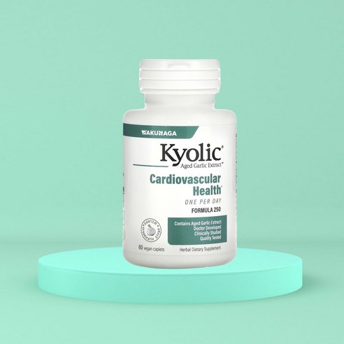 Kyolic 쿄릭 숙성 마늘 추출물 1000mg 60정 쿄땡 고약사, 1. 60정