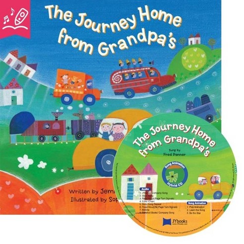 노부영 송 애니메이션 세이펜 The Journey Home from Grandpa's (Paperback + Hybrid CD), 상품명