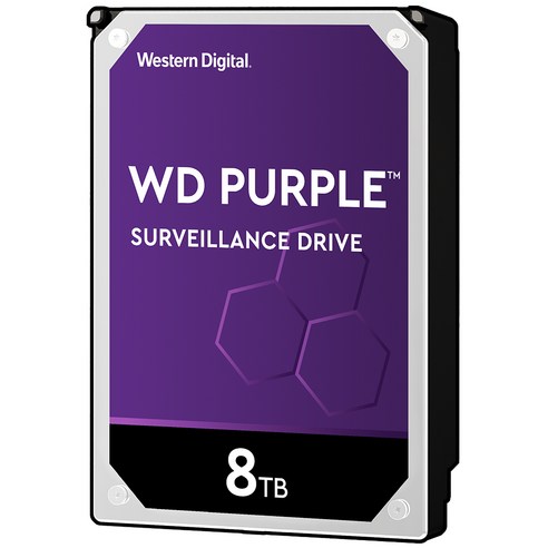 웨스턴디지털 WD PURPLE 5640RPM 256M WD85PURZ 8TB 15시 이전 오늘출발
