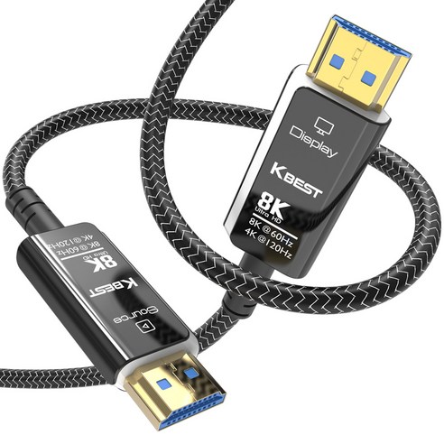 HDMI 2.1 광 케이블 AOC Premium 8K 60HZ