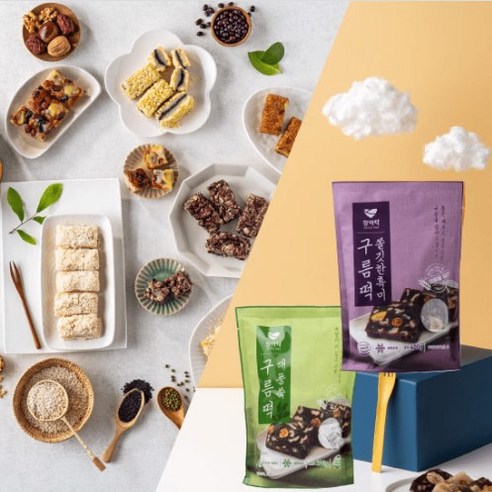 맛있는 떡 창억 찰떡 7종 10봉(100개) 세트, 10봉지