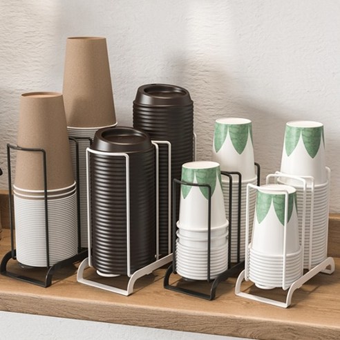 편리함과 스타일의 완벽한 조화로 테이크아웃 주문을 효율화하는 Dangguri 테이크아웃컵 디스펜서