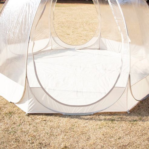 폴라리스 P1 텐트의 가치를 더하는 필수 아이템, 고급 타포린 그라운드시트!