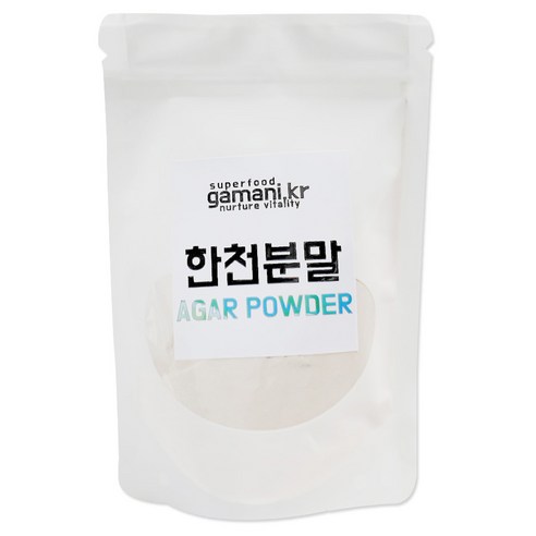 가마니 한천가루 분말 100g, 100g, 2개