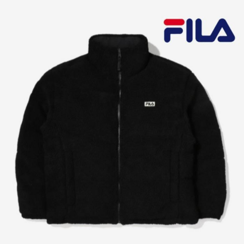 [FILA] 유니 보아 리버시블 패딩_FS2JKE4802X_BLK