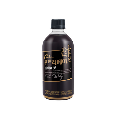 칸타타콘트라베이스 블랙 앤 샷, 500ml, 24개 500ml × 24개, 개당 용량 × 총 수량 섬네일
