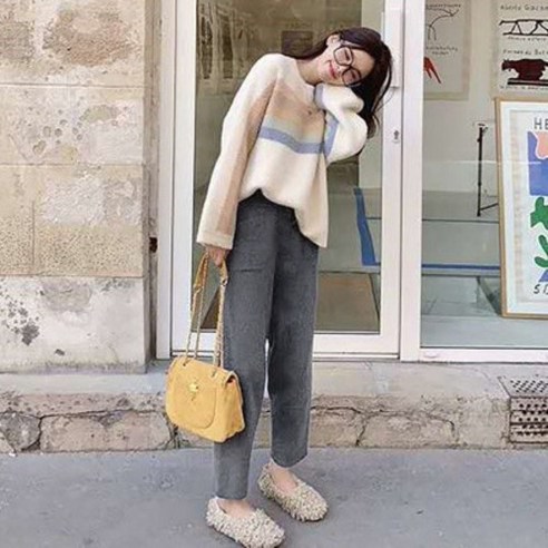 KORELAN 가을겨울 여성복 서양식 살코기 패션 수트 고급스런 무드의 투피스