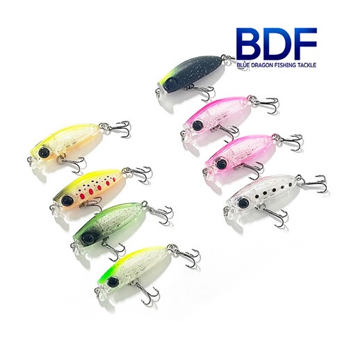 안정적인 밸런스와 높은 비거리를 갖춘 UV쪼꼬미 미노우 루어