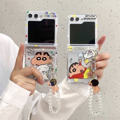 짱구 캐릭터 귀여운 갤럭시 Z플립 케이스