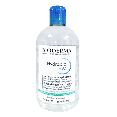 바이오더마 하이드라비오 H20 클렌징워터, 1개, 500ml