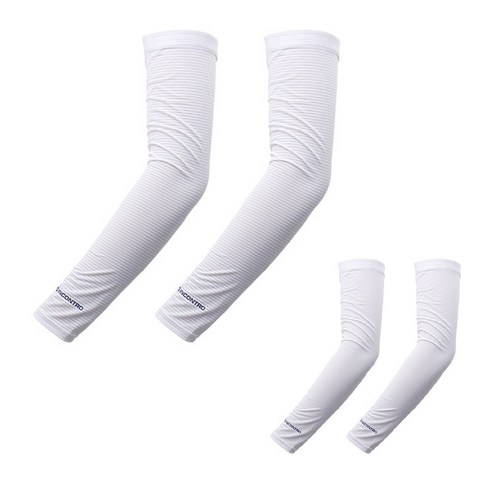 베이직엠 남성 여성 여름 아웃도어 스트라이프 쿨토시 (2개입), 화이트(2개입)