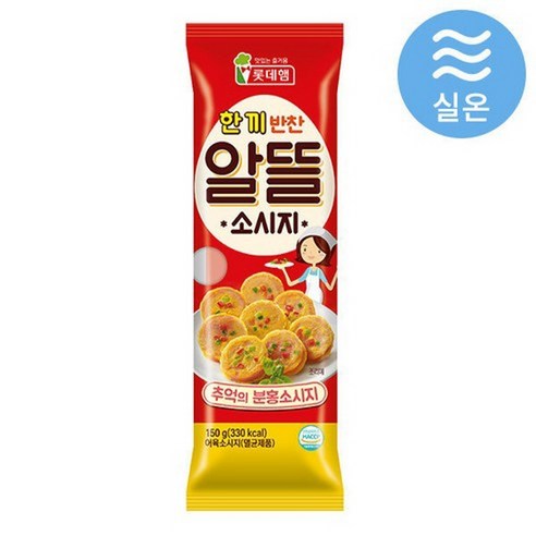 롯데햄 알뜰 소시지, 150g, 6개