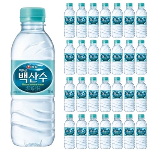 [제트스카이]백산수, 330ml, 60병