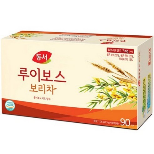 동서 루이보스 보리차, 1.5g, 90개입, 1개