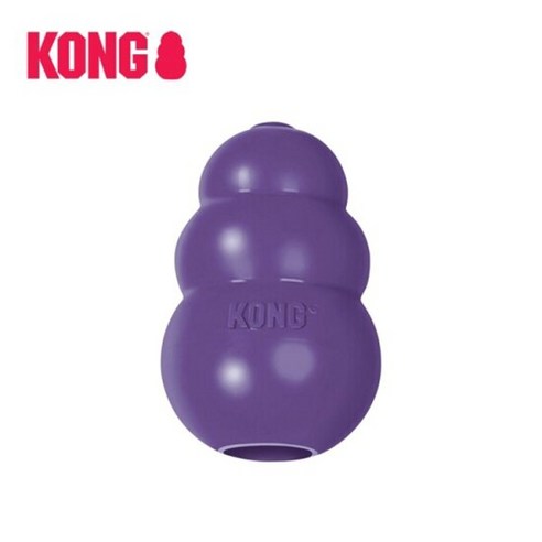 콩 강아지 노령 장난감, 퍼플, 1개