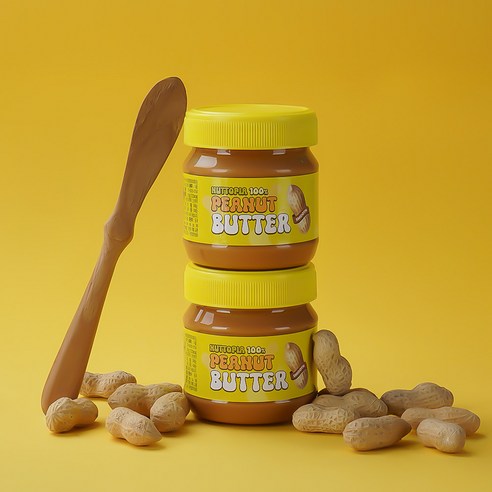 100% 땅콩의 고소함과 부드러움, 이선별 넛토피아 스무스 피넛버터