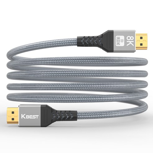 홈 엔터테인먼트 경험을 혁명화하는 케이베스트 Ultra Premium 8K HDMI 케이블 V2.1