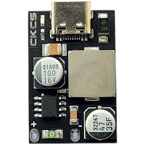 노 브랜드 CKCS 휴대 전화 Type-C USB 고속 충전 충전기 모듈 QC3.0 PD3.0 전력 변환, 하나, 검정
