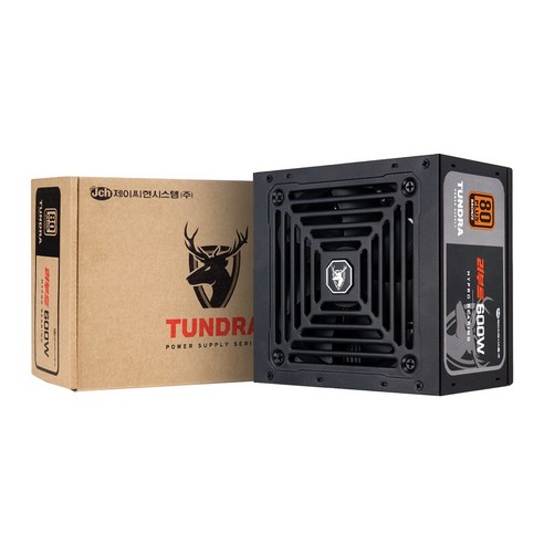 [공식인증점] 제이씨현 TUNDRA 리부트 600W FHB 80PLUS BRONZE A/S 5년