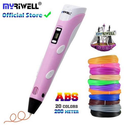 Myriwell 3D 프린터 펜 드로잉 펜 DIY 3D 인쇄 ABS 필라멘트 1.75mm 크리스마스 생일 선물, 16.Yellow AU 3d프린터책 Best Top5 Myriwell 3D 프린터 펜 드로잉 펜 DIY 3D 인쇄 ABS 필라멘트 1.75mm 크리스마스 생일 선물, 16.Yellow AU 3d프린터책 Best Top5