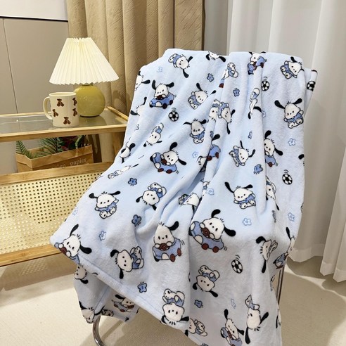 GOYES 산리오 캐릭터 무릎담요 휴대용 직장인 사무실담요