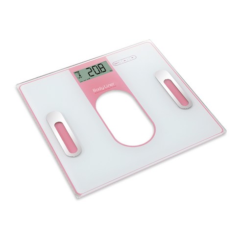 바디라이너 스마트 디지털 체지방 체중계, 핑크, BL2000