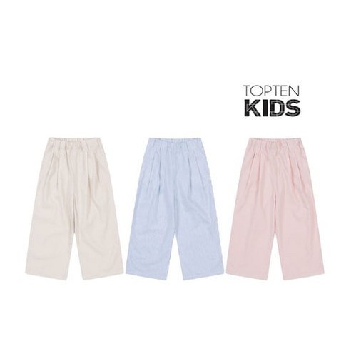 탑텐키즈 여아 린넨 레이온 팬츠 MKD2PP20111073466