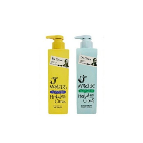 닥터그루트 제이몬스터즈 바디워시 파우더리 머스크 향, 385ml, 1개 15 닥터그루트 제이몬스터즈 샴푸400g+바디워시400g, 1개