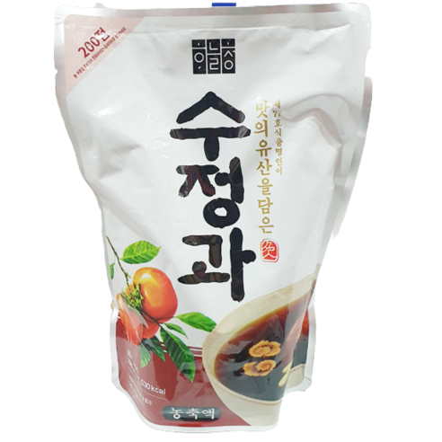 수정과 농축5배 하늘청 790ml 식당용 업소용 리필, 2개