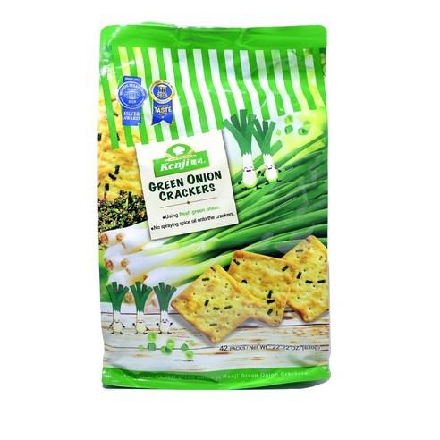 켄지 그린 어니언 파 크래커, 630g, 1개