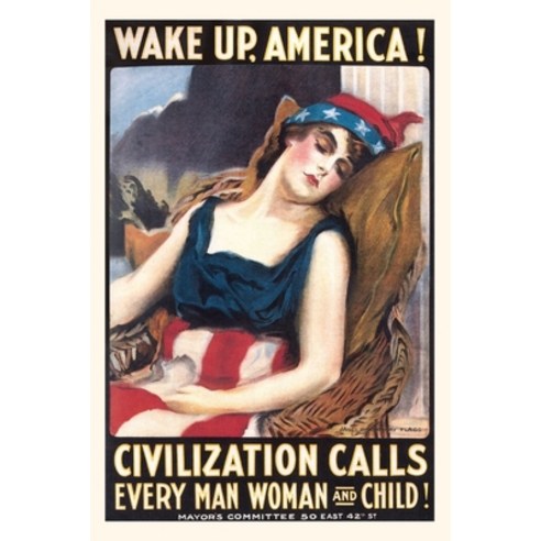 (영문도서) Vintage Journal Wake Up America Paperback, Found Image Press, English, 9781669505389