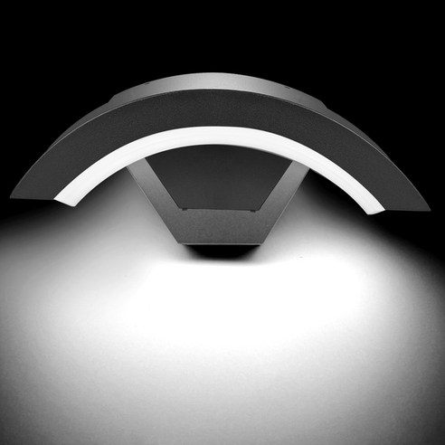 [FNJ] Led 벽 빛 방수 Ip65 알루미늄 벽 램프 18W 24W 30W 36W 85 ~ 265V Led 경로 베란다 가로등 야외 조명, 36W_차가운 흰색