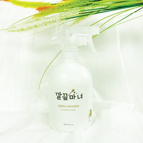 깔끔마녀 다목적 클리너 다용도 세정제 찌든때 주방 후드 화장실 청소 물때제거 500ml, 1개