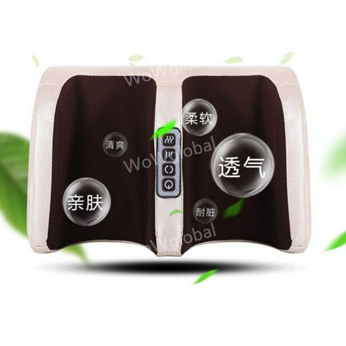 부모님 발마사지 선물 공기압마사지기 마사지 다리 온열 효도, 발롤+3단계강도+온열+발마사지프로그램민트그린