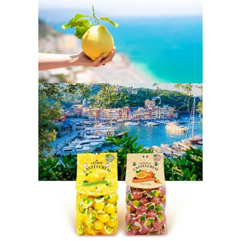 포지타노에서 영감을 받은 상큼하고 맛있는 레몬캔디