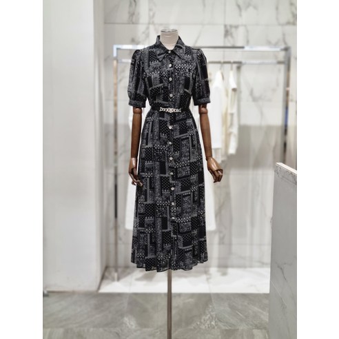 모조에스핀 스탠카라주름롱원피스 S232XSE004(239196 )