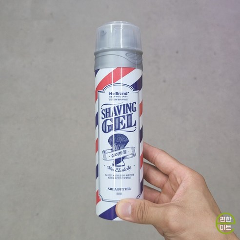 노브랜드 쉐이빙 젤, 2개, 210ml
