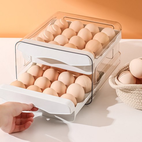 냉장고를 완벽하게 관리하는 냉장고 계란 트레이 서랍 수납 계란보관함