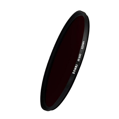 Zomei 52mm 적외선 적외선 ir 필터 용 dslr 용 680/720/760/850/950nm 렌즈, 850nm, 그림, 광학 유리