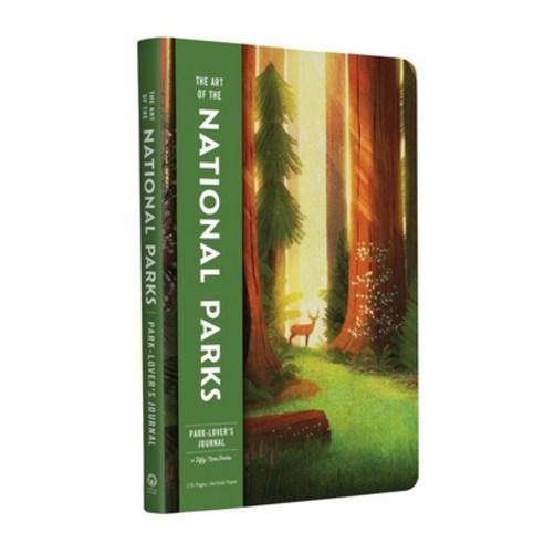 (영문도서) The Art of the National Parks: Park-Lover''s Journal (Fifty-Nine Parks) Hardcover, Earth Aware Editions, English, 9781647225827