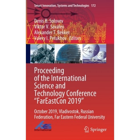 (영문도서) Proceeding of the International Science and Technology Conference "Fareast&#1057;on 2019": Oc... Hardcover, Springer, English, 9789811522437