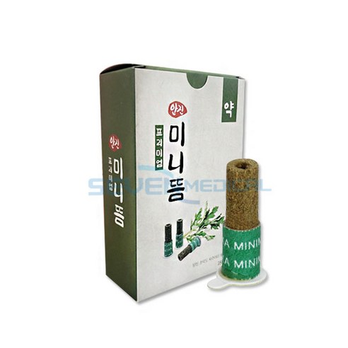 100% 국산 약쑥의 온기로 전하는 건강한 휴식, 안진 프리미엄 미니뜸