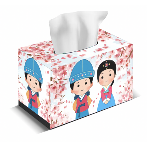 호우맘 보석십자수 휴지케이스 취미 각티슈케이스 집들이선물, 1개, HM-15신혼부부