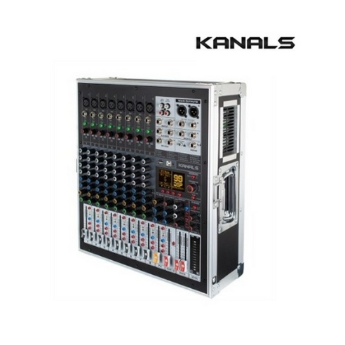 카날스 BKT-1400H 8채널 파워드믹서 케이스일체형 블루투스 USB 이펙터 1400W, Kanals BKT-1400H hxstomp