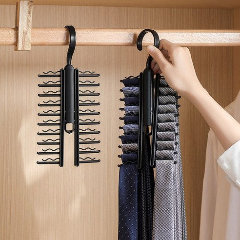 옷장 속 숨겨진 공간을 깨우다: 영그린 넥타이 걸이로 완성하는 효율적인 정리 마법 넥타이걸이