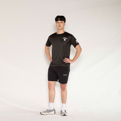 땡큐솔져 ROKN 고급 자수 반바지