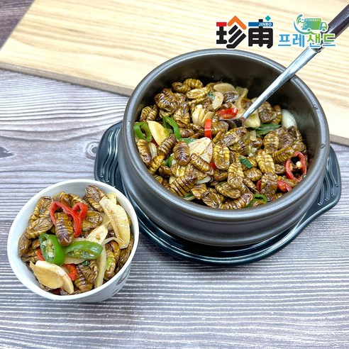 건강하고 맛있는 추억의 간식: 무염 무첨가 냉동 번데기