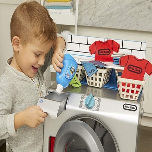 아이의 성장과 즐거움을 위한 최고의 선택, 렌콩 세탁기 놀이