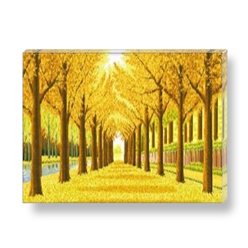 루야스 DIY 보석십자수 캔버스형 액자형 취미생활 40x50cm 1세트, 04_부자로 가는길
